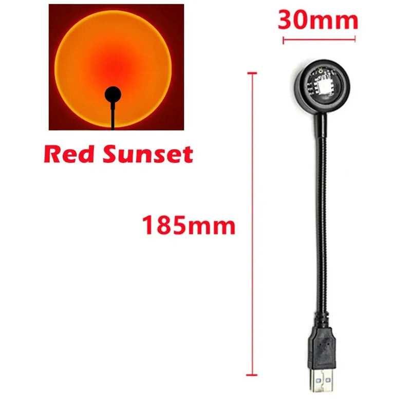 USB Sunset Lampada LED