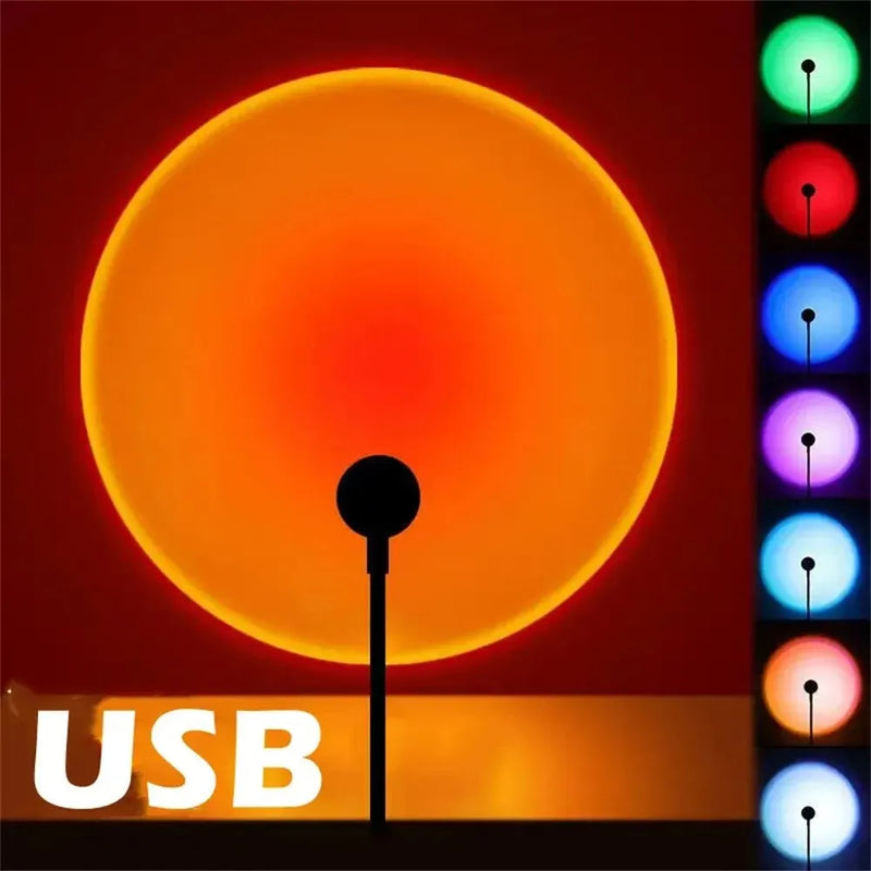 USB Sunset Lampada LED