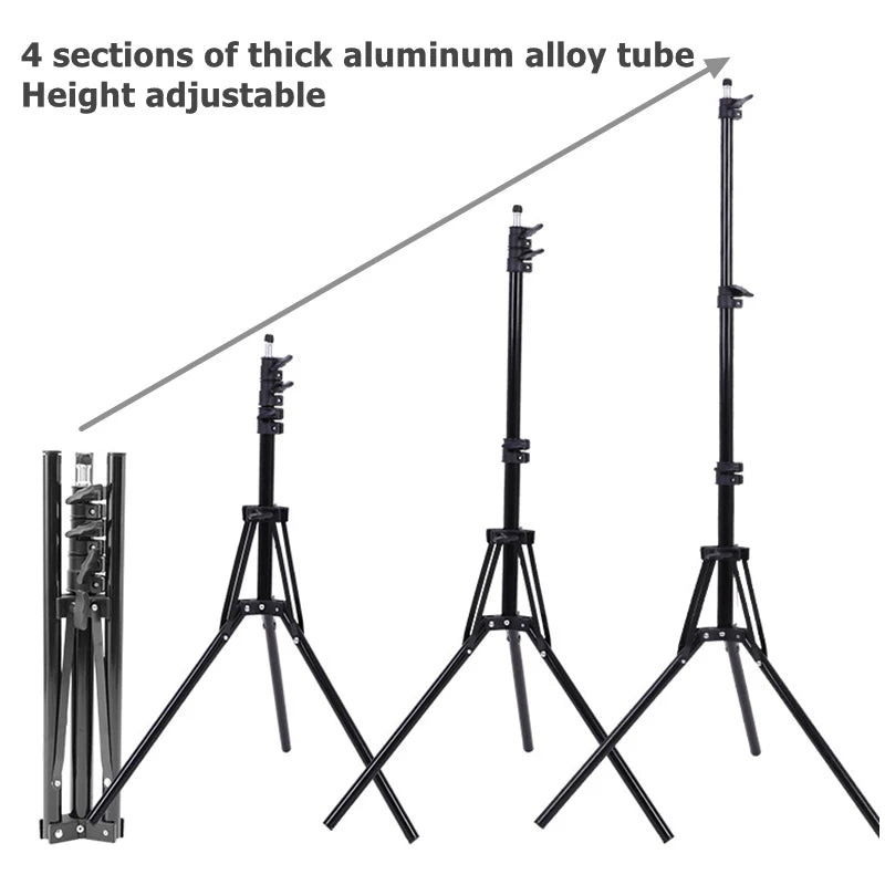 Suporte para iluminações 1.2m/2.6m/2.0m