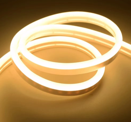 Mangueira Fita LED Neon Flex Branco Quente 3500K 110v/220V Metros