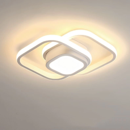 3 Cores Moderna Lâmpada De Teto Led 3 Em 1 Lustre Para Quarto , Sala De Estar , Escritório , Corredor , Cozinha 110V/220