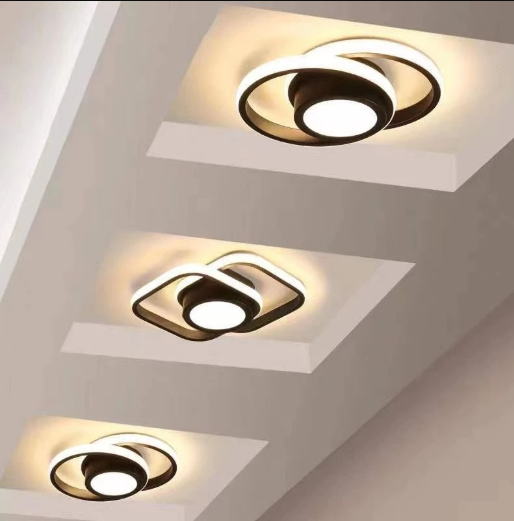 3 Cores Moderna Lâmpada De Teto Led 3 Em 1 Lustre Para Quarto , Sala De Estar , Escritório , Corredor , Cozinha 110V/220