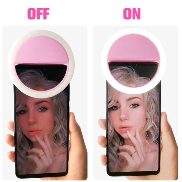 Mini Ring Light Selfie Para Celular