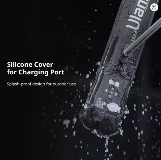 Ulanzi UA12 12W Tubo de ar inflável luz 2700K-6500K Varinha de luz bicolor Vara de luz de bolso com suporte magnético para livestream