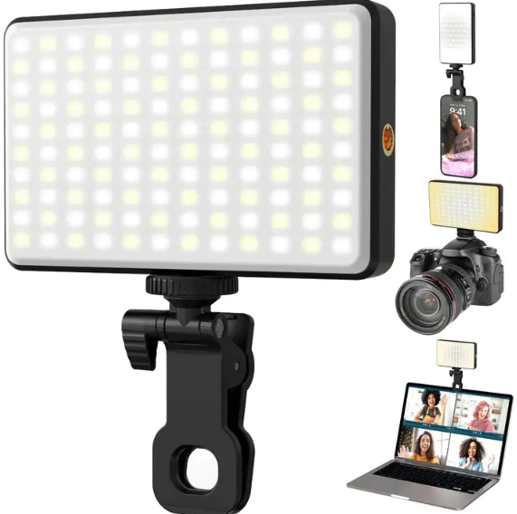 Luz De Preenchimento Rgb Mobile Para Câmera Tablet Celular lc-88 lucacell Suave Luz , Mini Portátil Bolso