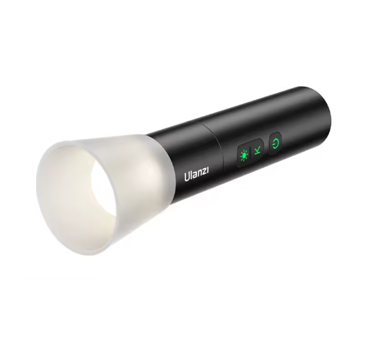 Ulanzi-LM07 Zoomable Fotografia Fill Light, Vídeo Lanterna, Luz Ambiente, 1,4 ''Thread, Camera Stand Cage